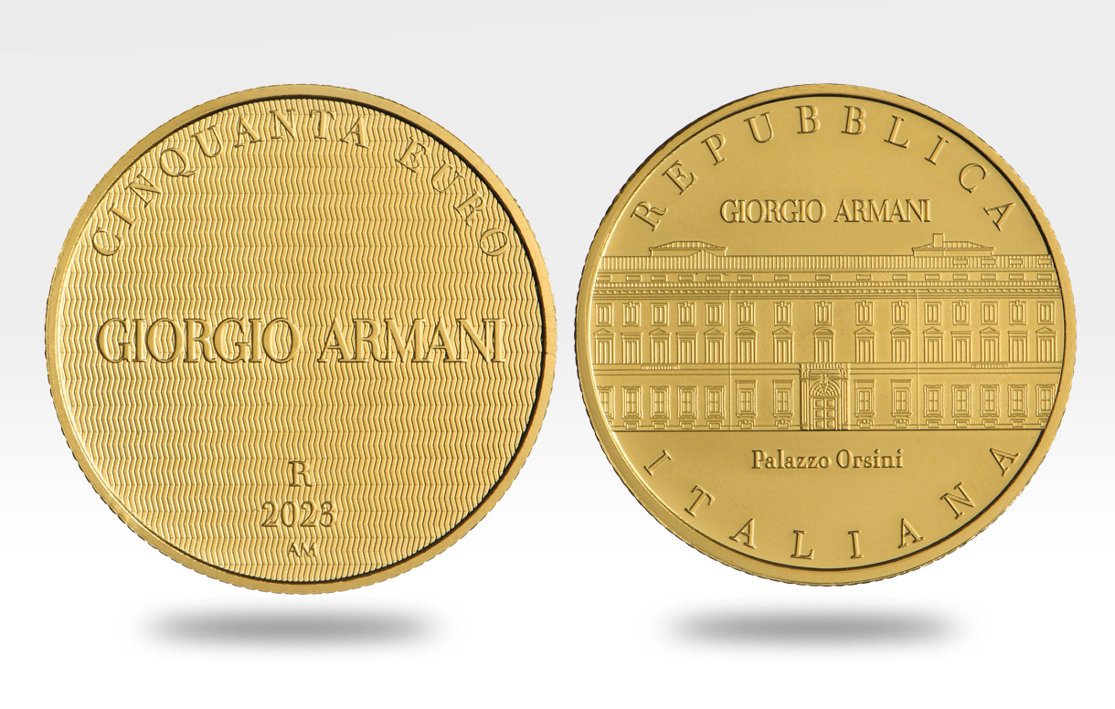 2023 - 50 euro  Serie Eccellenze Italiane - Giorgio Armani