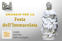 Un Bassorilievo dell'Ipzs celebra l'Immacolata