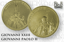 Canonizzazione PAPI: due medaglie IPZS dedicate ai nuovi SANTI