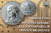 Le ultime monete emesse: Bramante, Galileo e Semestre italiano UE
