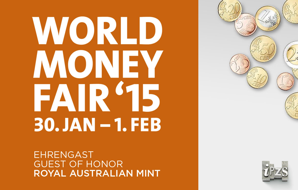 44^ Edizione "World Money Fair: l'IPZS presenta la Monetazione 2015
