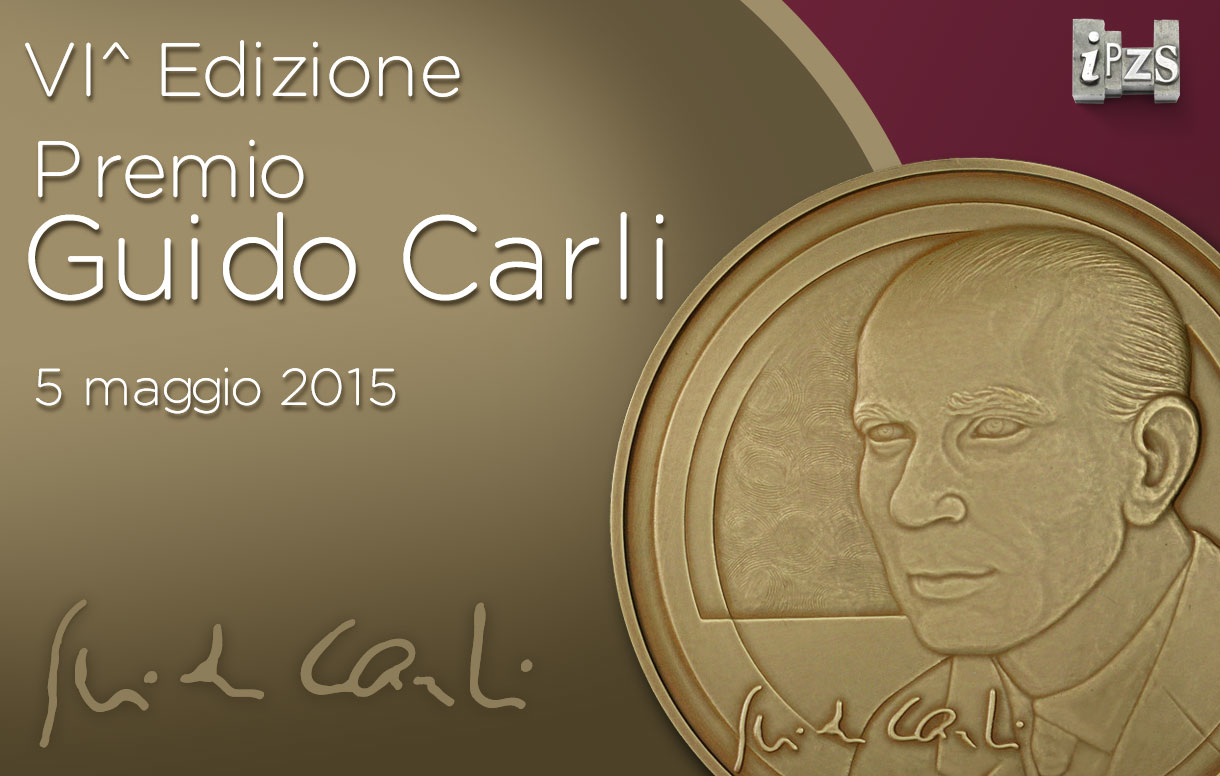 Sesta Edizione Premio Guido Carli: l'IPZS realizza le medaglie premio