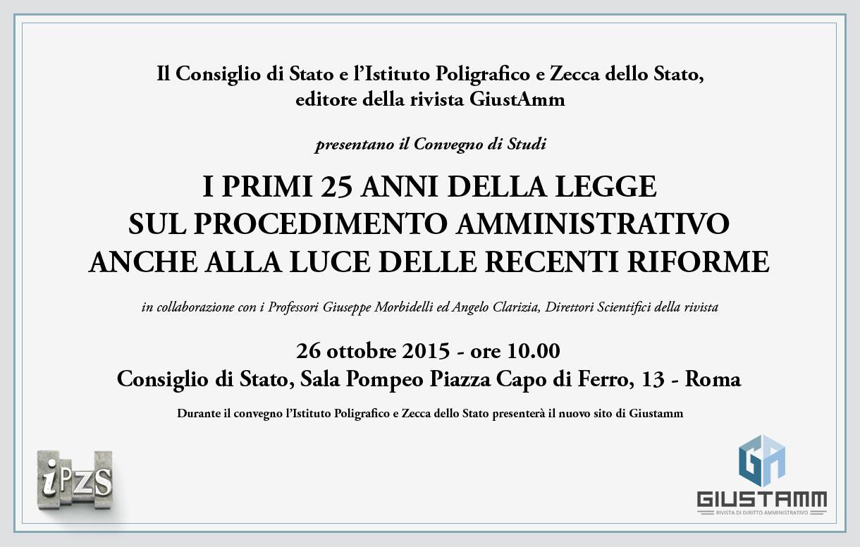 Convegno Diritto Amministrativo: IPZS presenta nuovo portale GIUSTAMM.IT