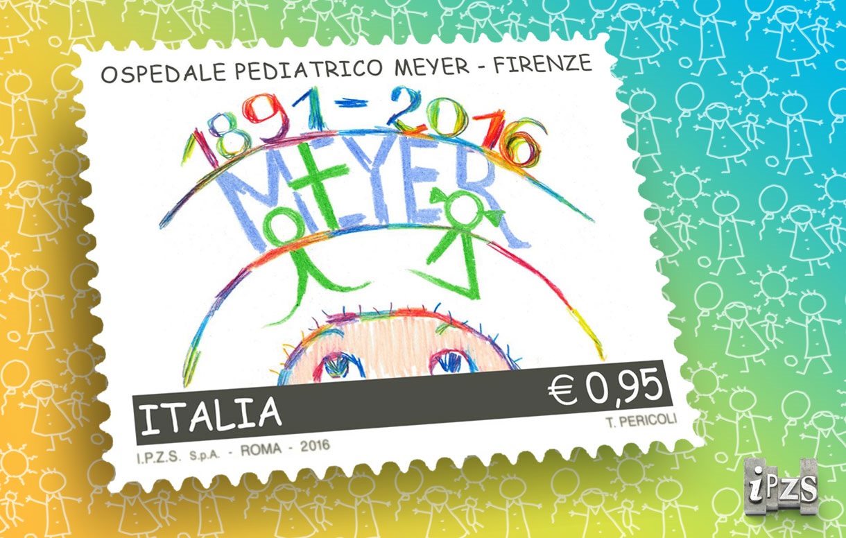 125° Anniversario dell'ospedale pediatrico Meyer: IPZS alla presentazione del francobollo