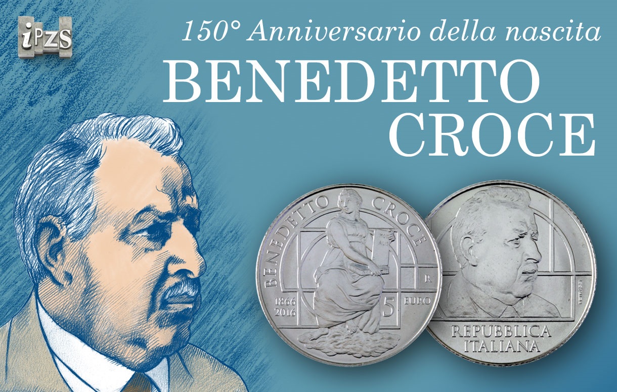 Una moneta per i 150 anni della nascita di Benedetto Croce