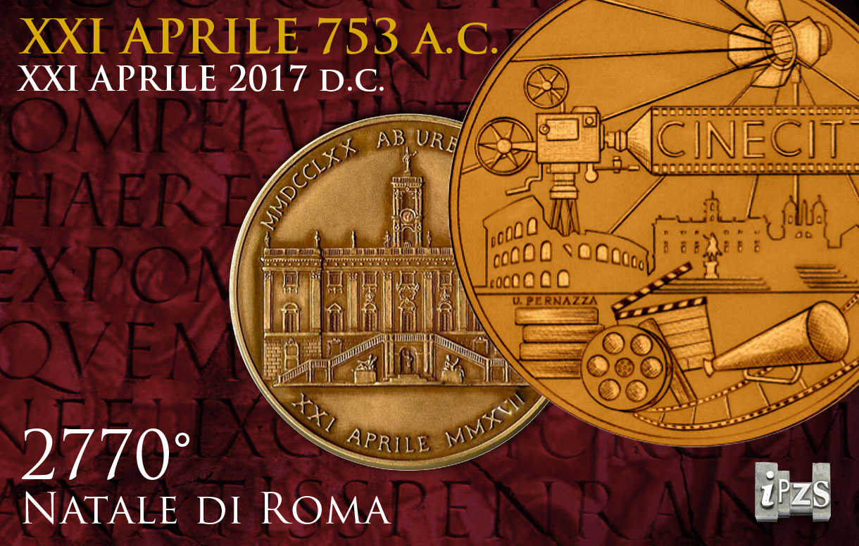La medaglia per il Natale di Roma