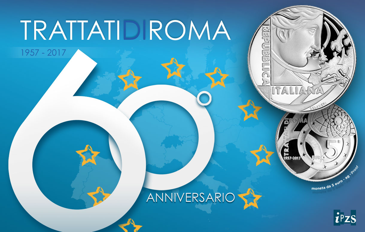 Trattati di Roma, ecco la divisionale 10 pezzi