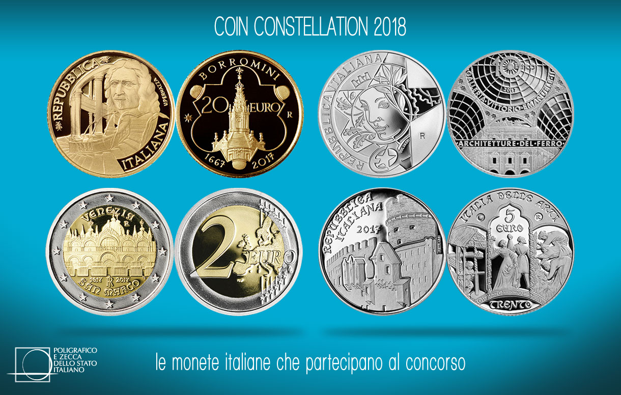 Votate per l'Italia al "Coin Constellation 2018"