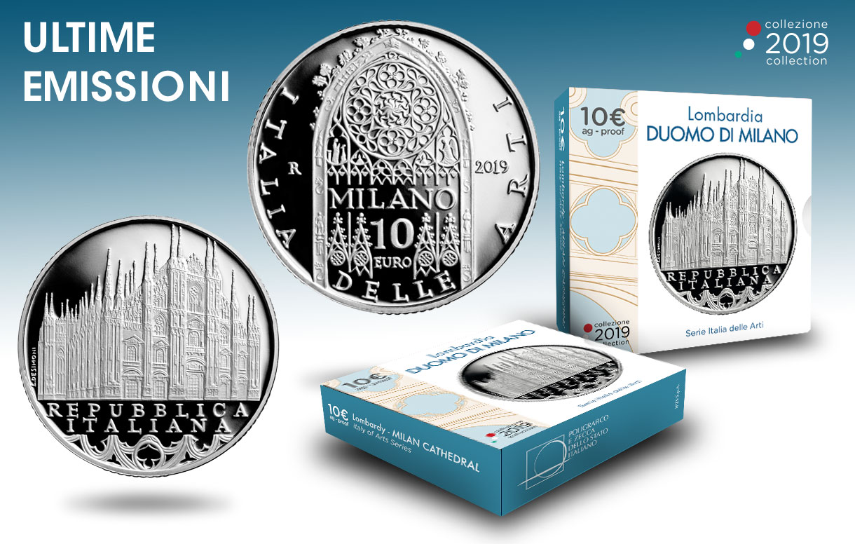 Collezione Numismatica 2019: la bellezza e l'arte del Duomo di Milano celebrate in una moneta