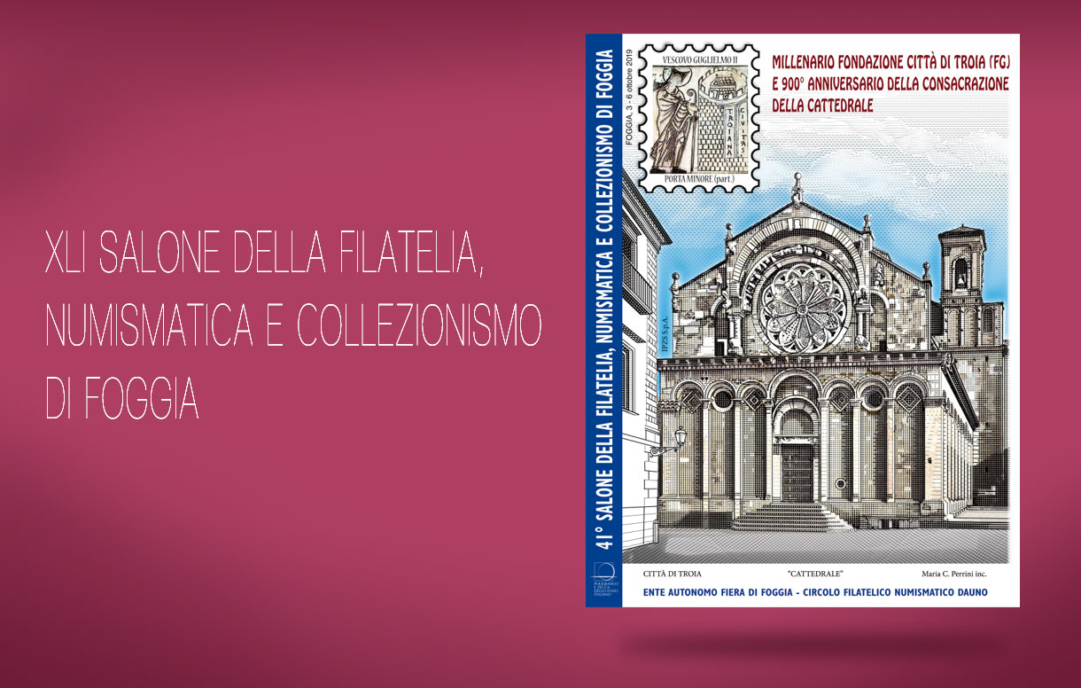 Il Poligrafico a Foggia per il 41° Salone della Filatelia, Numismatica e Collezionismo