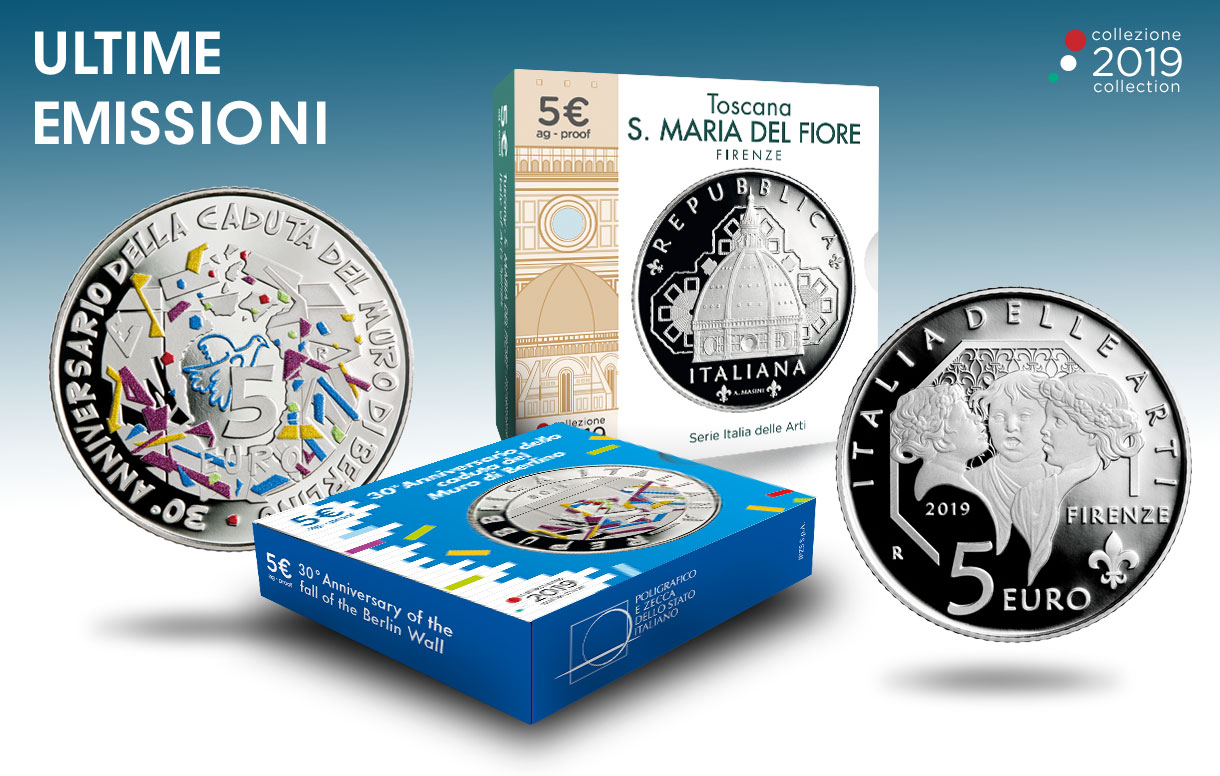 Due monete in argento per celebrare l'arte e la storia internazionale