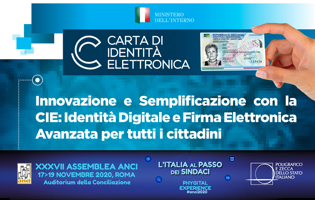 Percorsi di innovazione: in occasione di Anci 2020 un webinar dedicato ai vantaggi della CIE