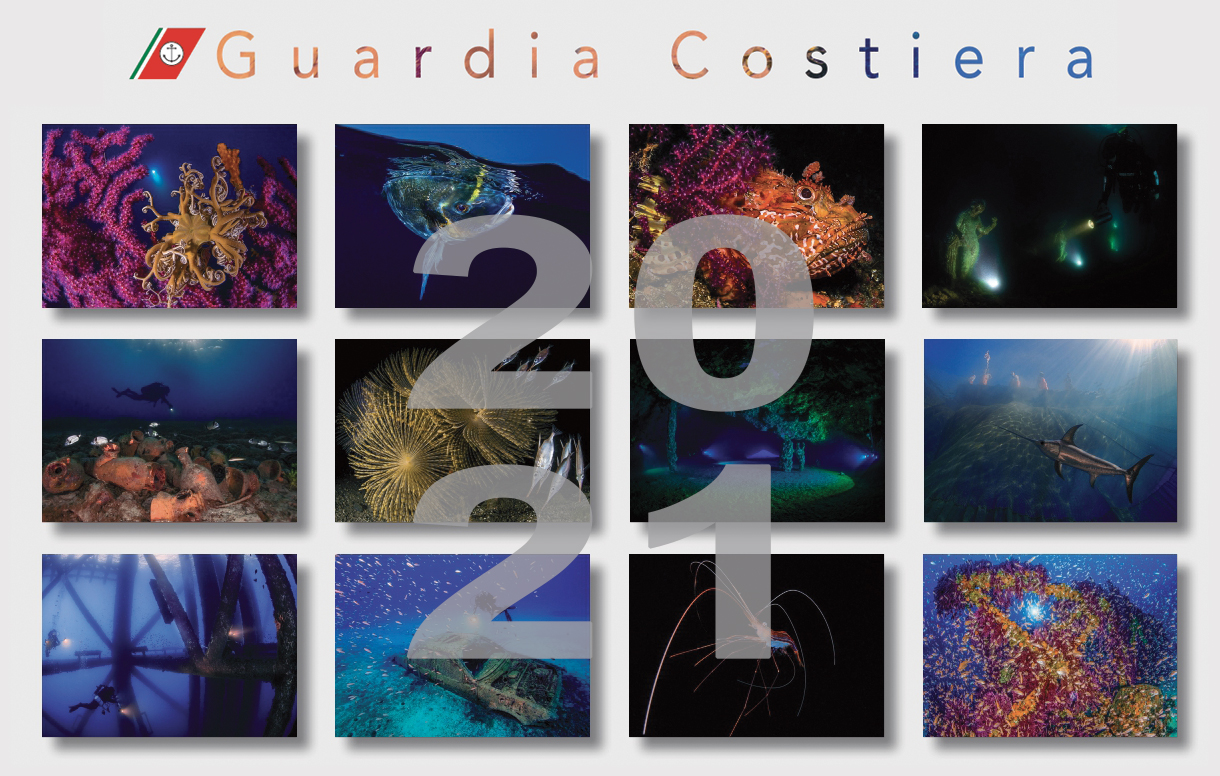 Editoria, presentato il nuovo Calendario della Guardia Costiera 2021