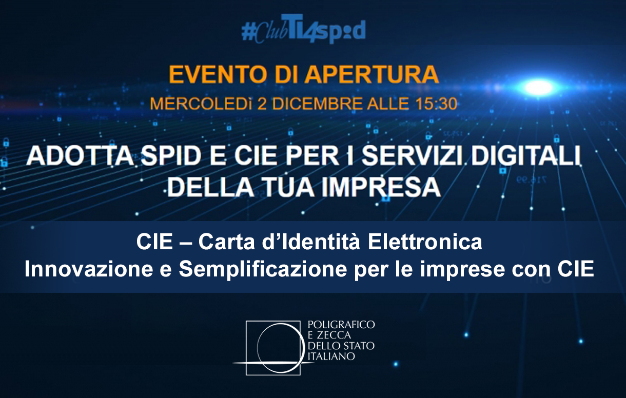 Un webinar con ClubTI Milano su innovazione e semplificazione per le imprese attraverso la CIE