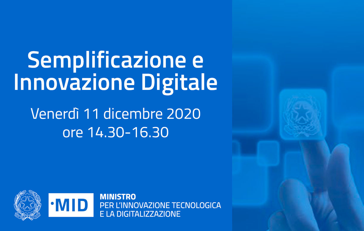 Un ciclo di incontri sul processo di Semplificazione e Innovazione Digitale in atto nella Pubblica Amministrazione