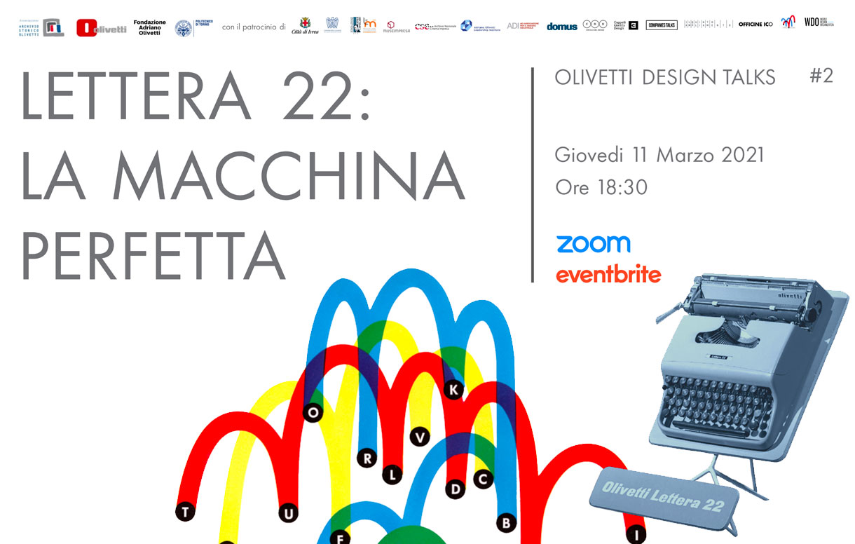 "Olivetti Design Talks": un ciclo di eventi online dedicati alla storia dell'azienda leader dello stile italiano nel mondo