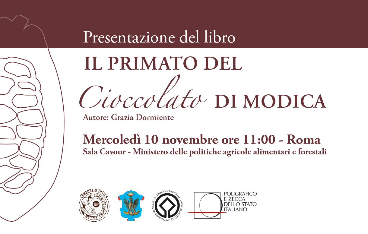 Un volume edito dal Poligrafico e Zecca dello Stato ripercorre la storia del tradizionale cioccolato modicano
