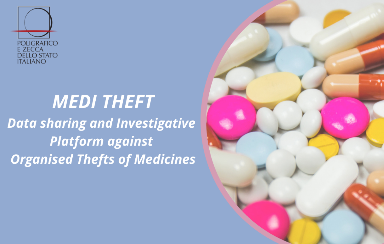 Al via il progetto MEDI-THEFT, piattaforma d'intelligence per contrastare il furto di medicinali
