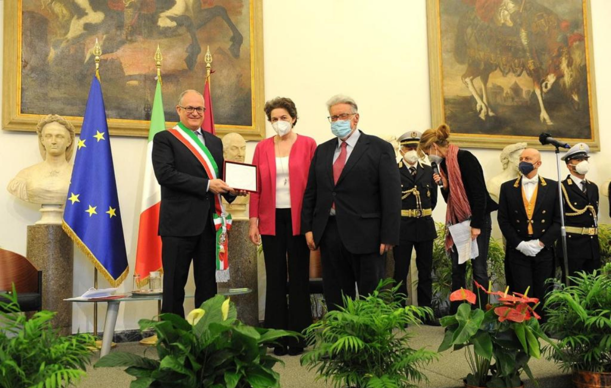 La presentazione in Campidoglio della medaglia per il Natale di Roma 