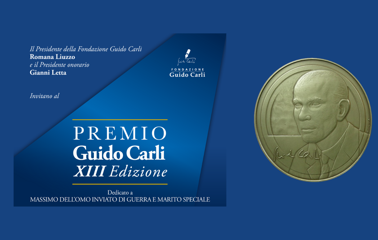 XIII edizione del Premio Guido Carli: la medaglia in bronzo coniata dalla Zecca italiana