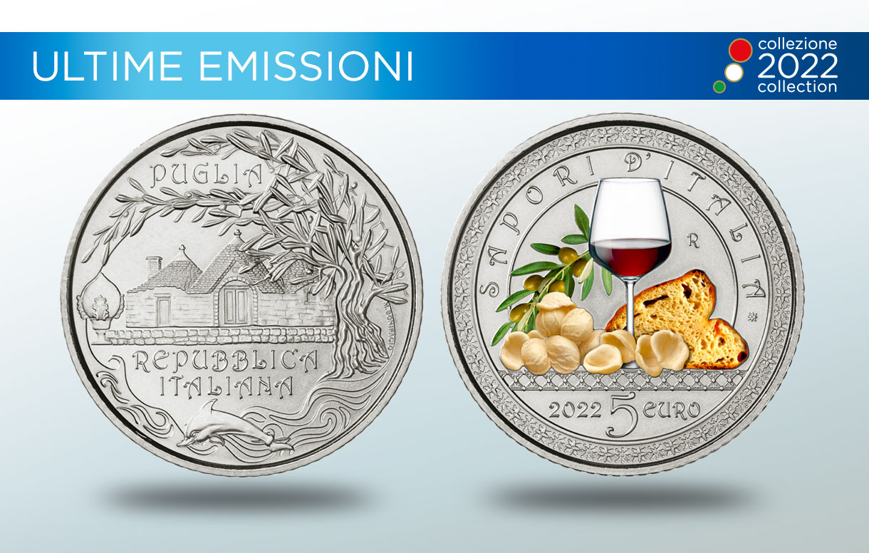 Collezione Numismatica 2022, Serie "Cultura Enogastronomica Italiana"