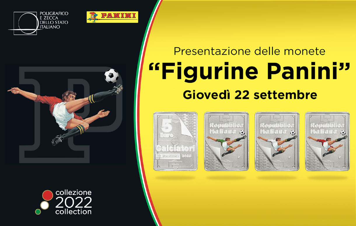 Ecco la moneta dedicata alle figurine Panini