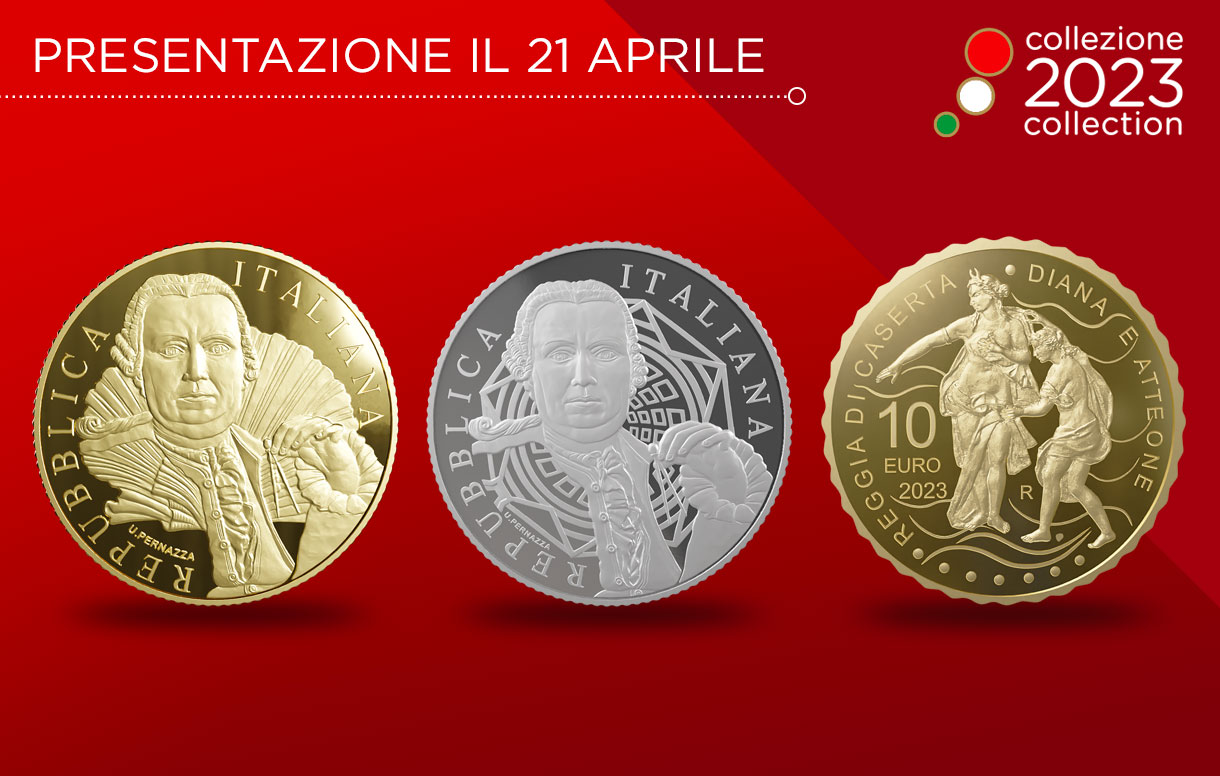 Reggia di Caserta e celebrazioni vanvitelliane: presentate le monete