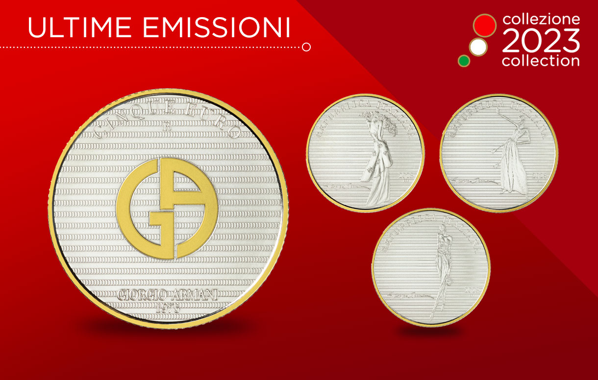 Collezione Numismatica 2023 - Serie Eccellenze Italiane - Giorgio Armani