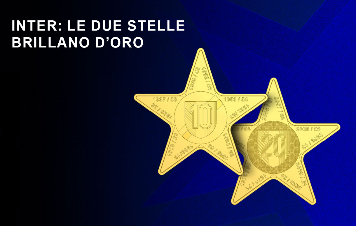Medaglie Due Stelle Inter