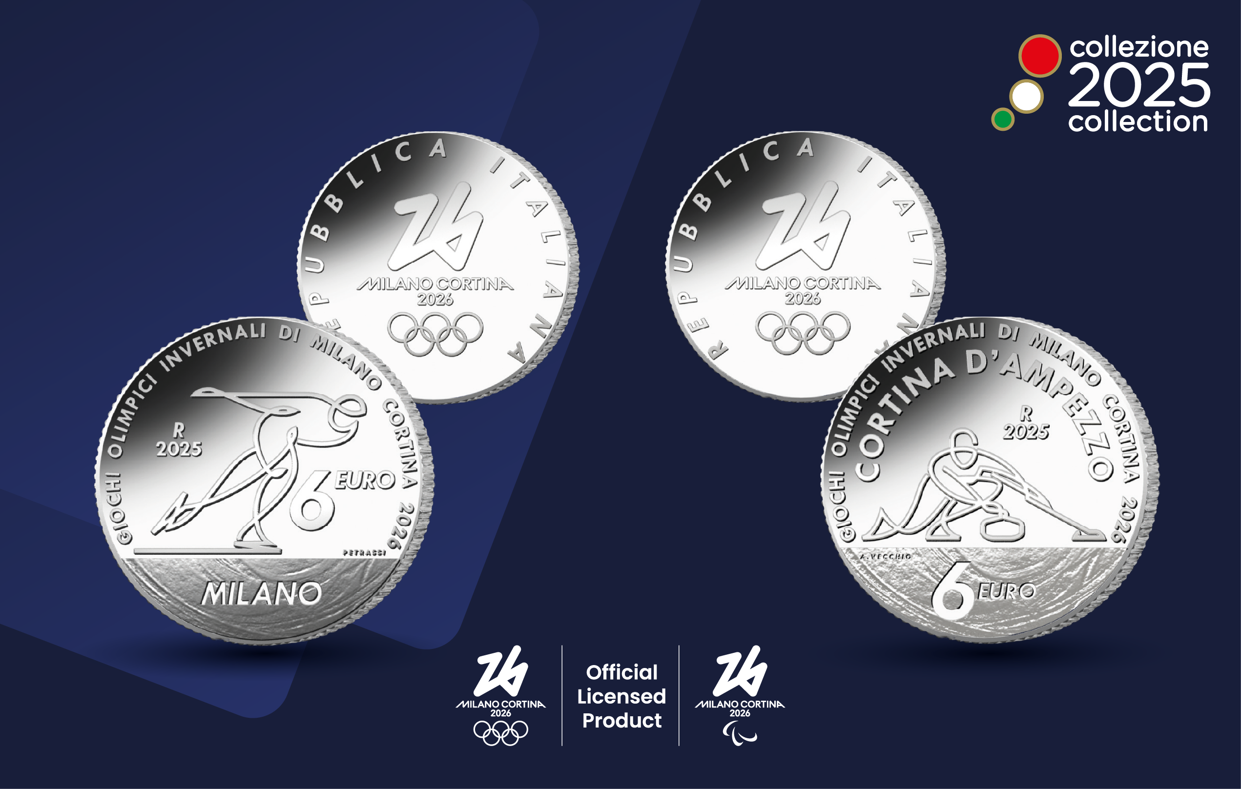 Collezione Numismatica 2025: al via il racconto delle discipline dei Giochi Invernali