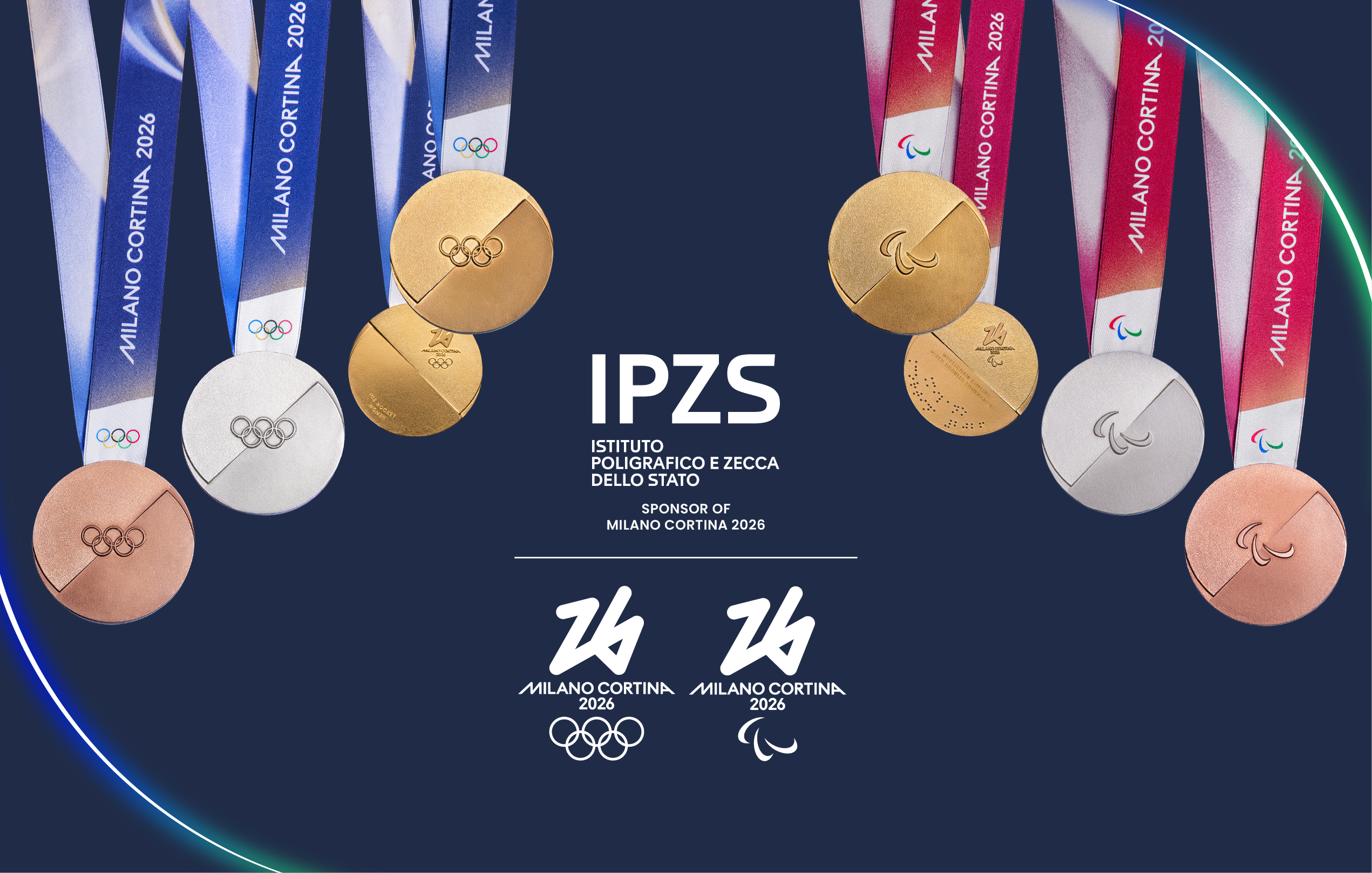 Milano Cortina 2026: svelate le medaglie realizzate da IPZS