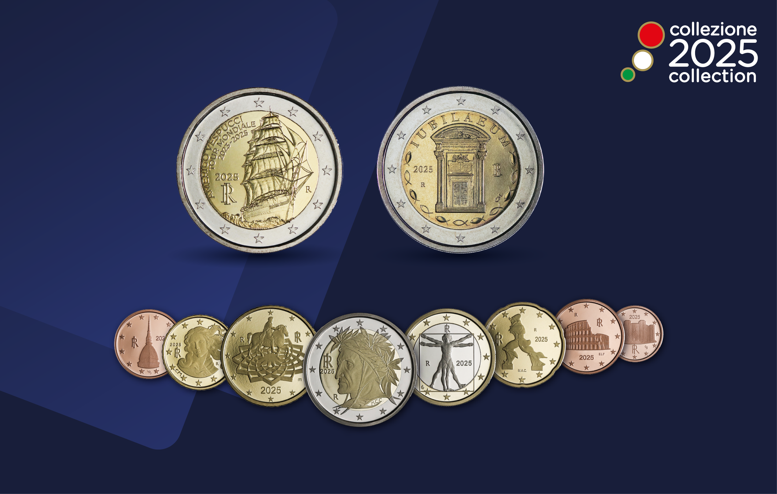 Emessa la Serie divisionale 10 pezzi 2025 in versione Proof