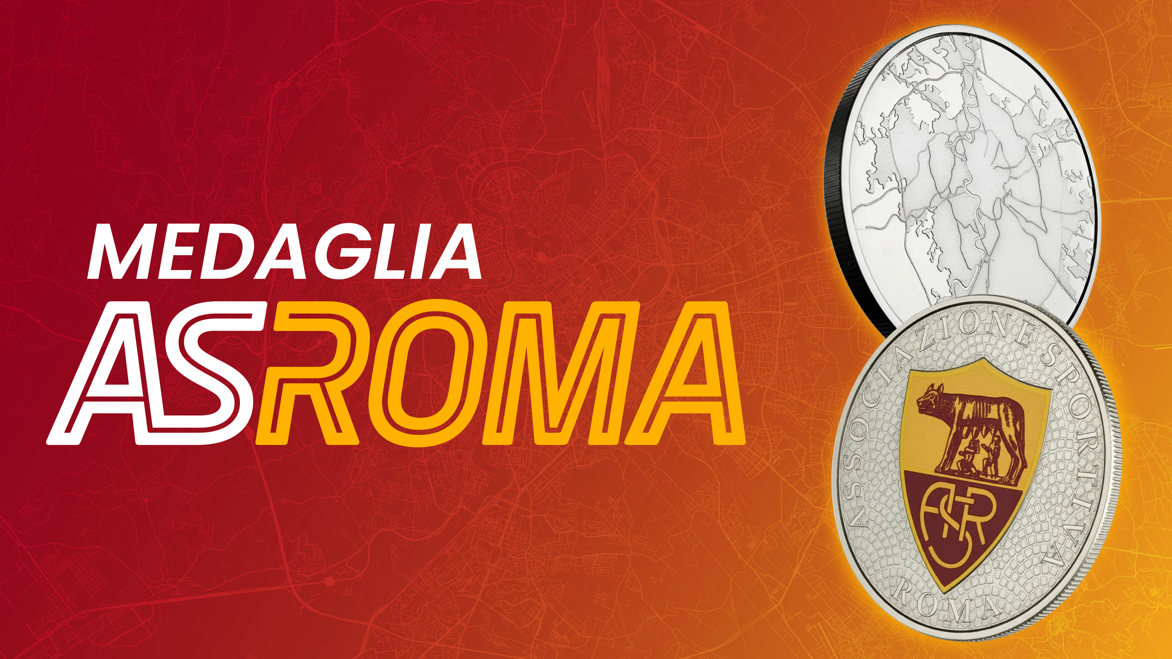 IPZS celebra la AS Roma e il suo storico stemma con una medaglia coniata in 1927 esemplari