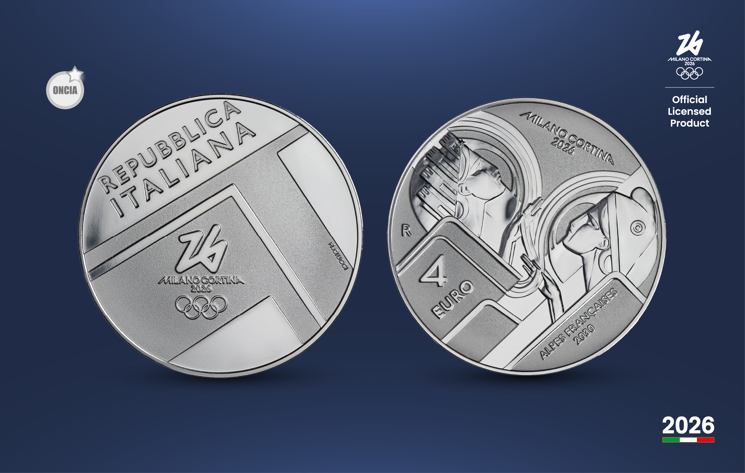 Numismatica, Da Milano Cortina alle Alpi francesi: l'Handover diventa moneta