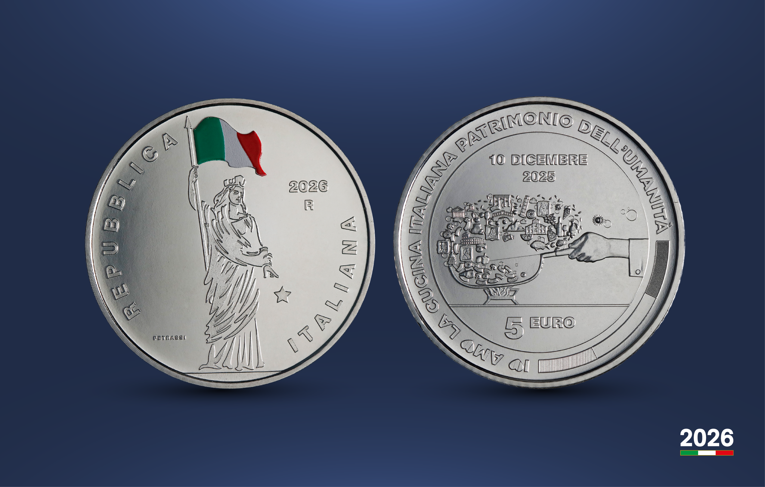 Dalla tavola alla Numismatica: la Cucina Italiana patrimonio UNESCO nella Collezione 2026