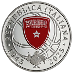 5 euro argento 80° anniversario della nascita della Pallacanestro Varese