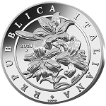 0,25 euro - Giglio - 1 oz<br>Serie Flora e Fauna