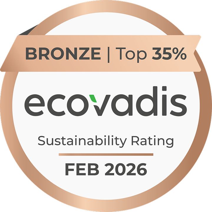 EcoVadis Bronze Medal - Sustainability Rating