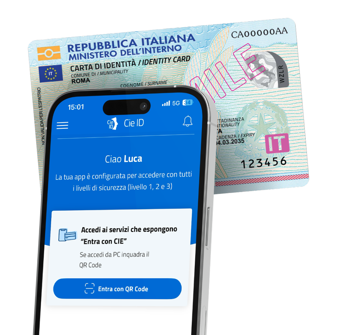 Per un accesso rapido e sicuro ai servizi digitali