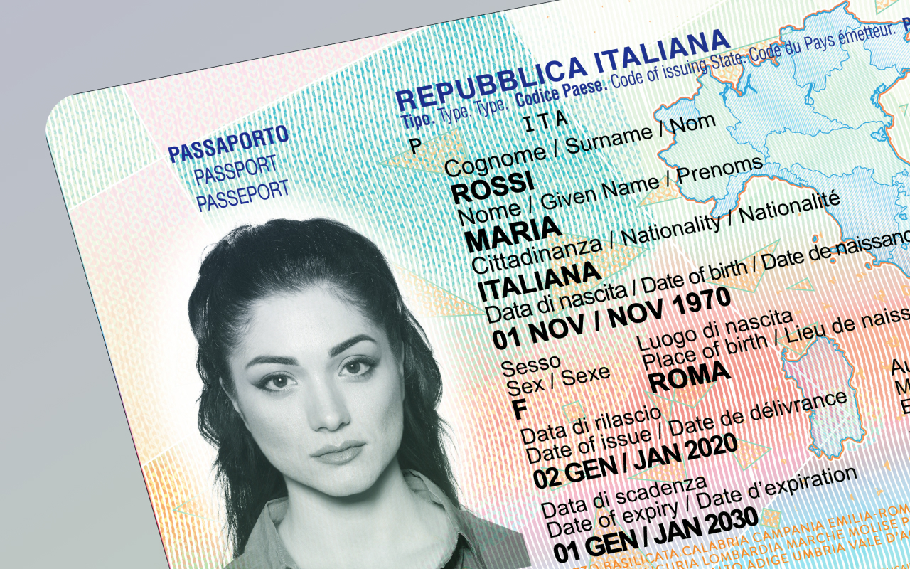 Carta per banconote e passaporti