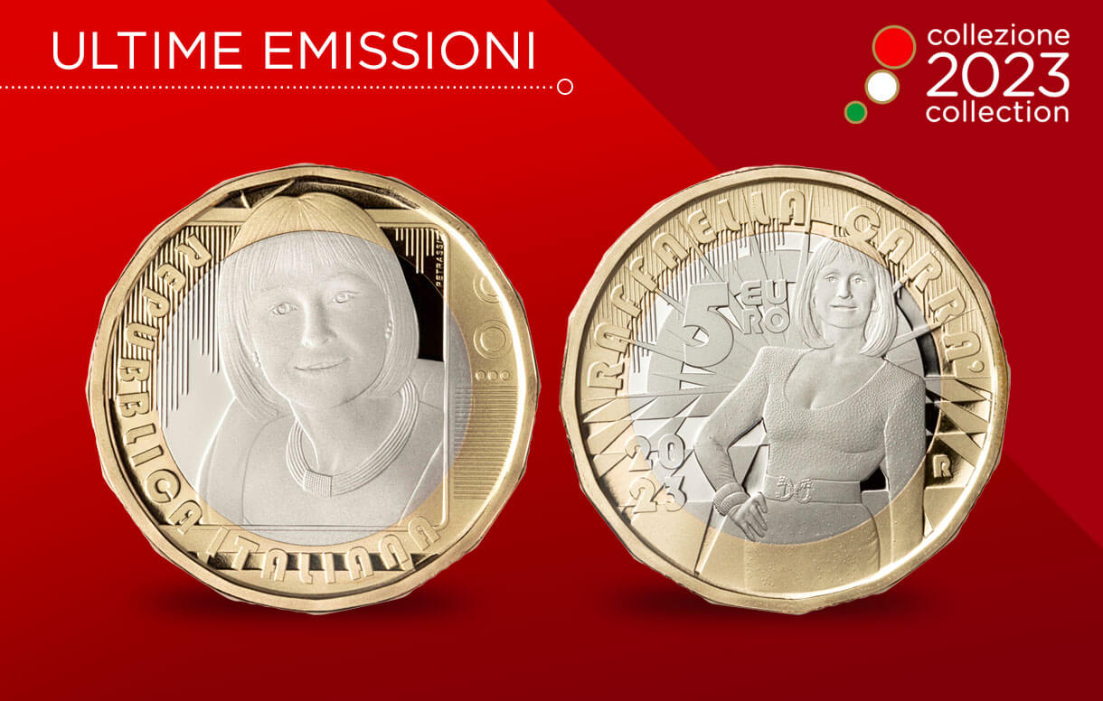 2023 Numismatic Collection: Coin Dedicated to Raffaella Carrà Issued