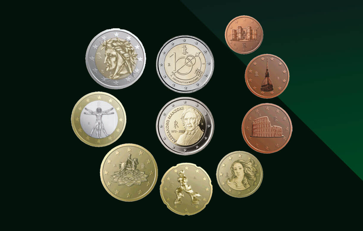 2023 Numismatic Collection: Alessandro Manzoni and the Air Force Enhance the Annual 10-Piece Series