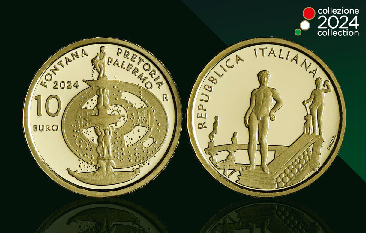 Collezione Numismatica 2024: emessa la moneta dedicata alla Fontana Pretoria di Palermo