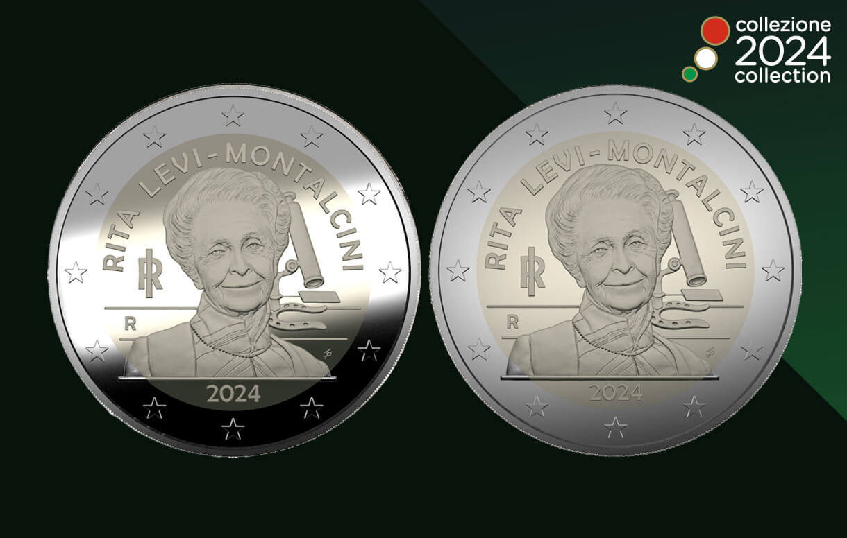 La Collezione Numismatica 2024 celebra Rita Levi Montalcini