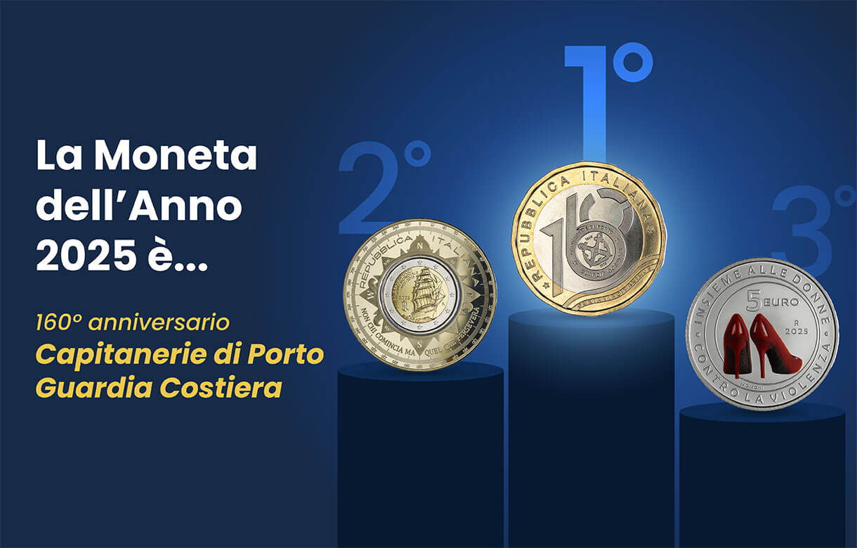 Moneta dell'Anno 2025: abbiamo la vincitrice!