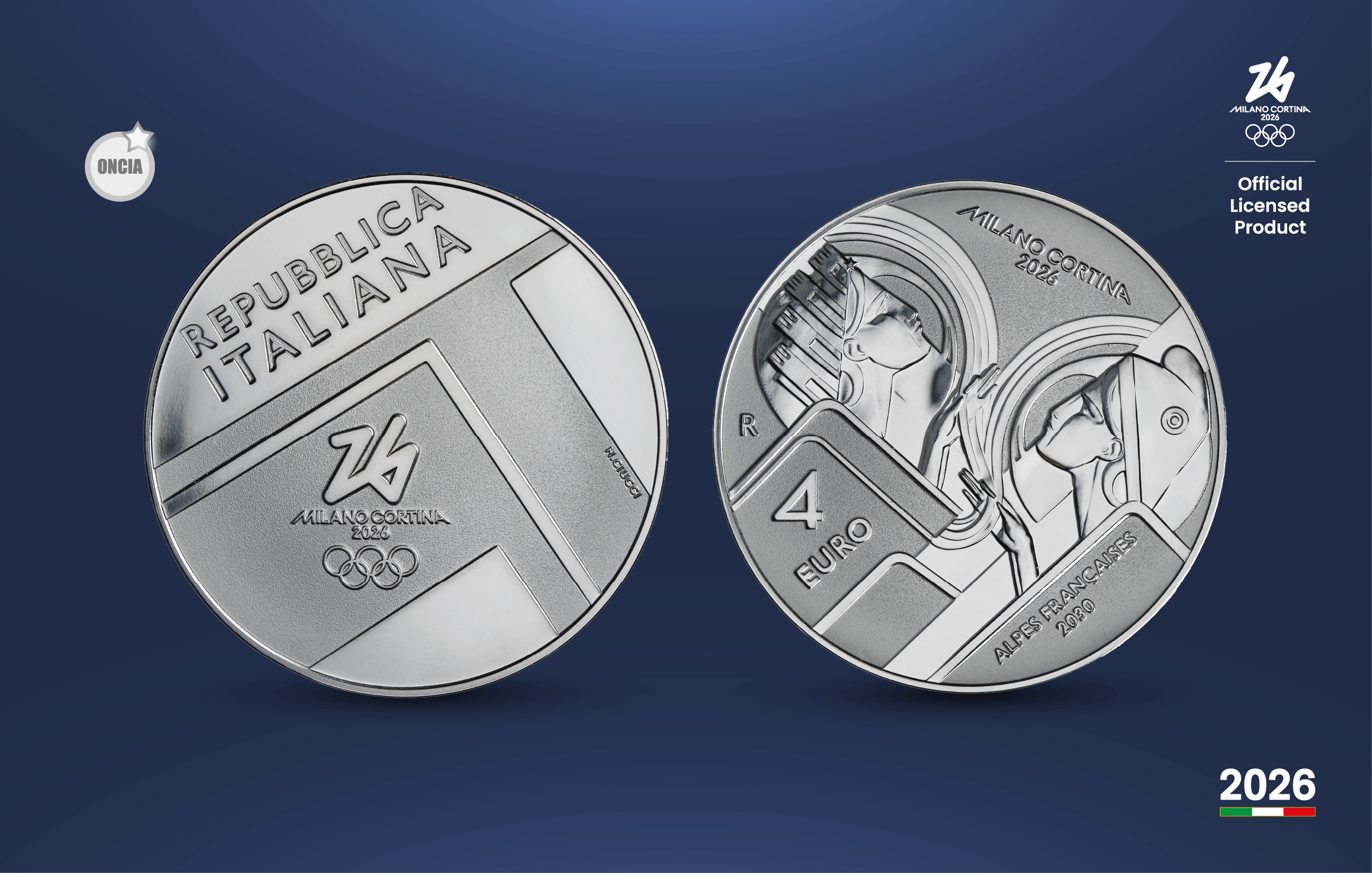 Numismatica, Da Milano Cortina alle Alpi francesi: l'Handover diventa moneta