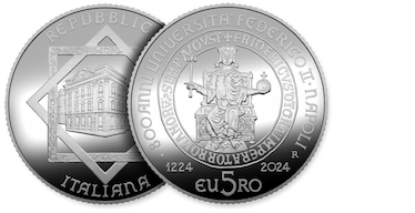 800&deg; Anniversario Universit&agrave; degli Studi di Napoli - Federico II - 10 euro